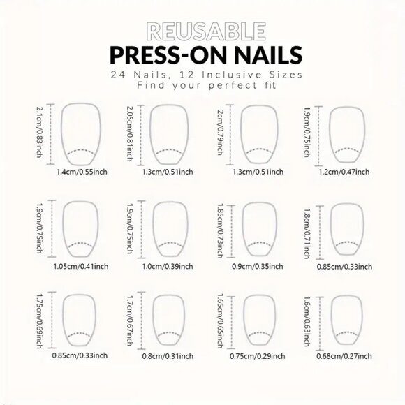 Fake Nails Ladybug Press On Style Spring Flower Manicure Summer Fun Vacation NEW - Picture 3 of 5